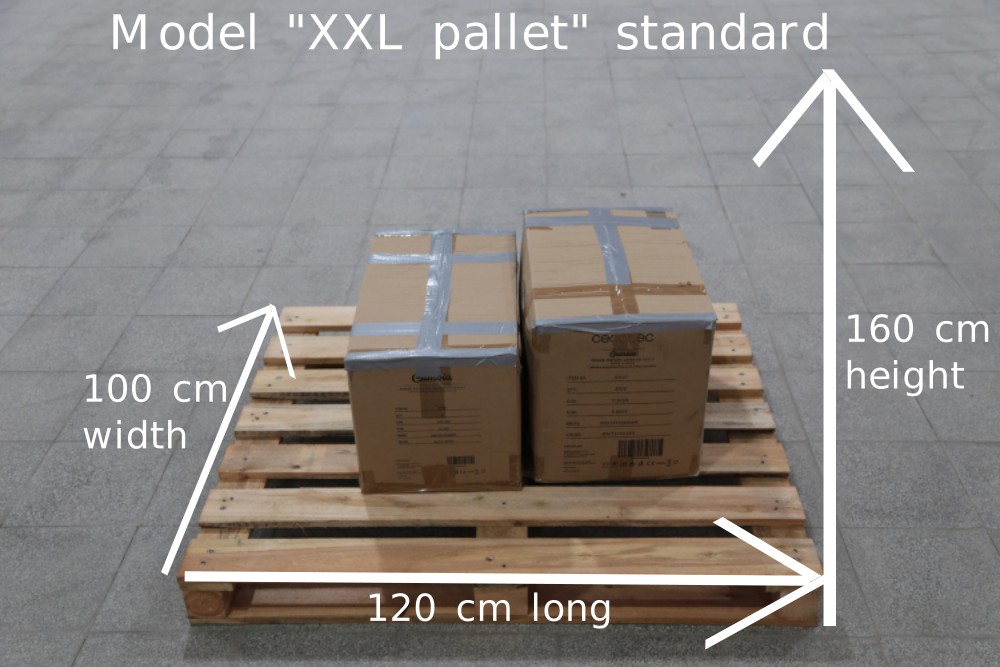 Pallet Storage Asuncion, XXL Pallet for only 24 $!